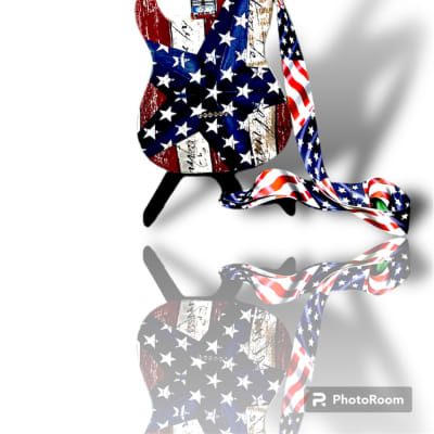 2022 Outlaw Guitar Company -  “Merica” Finish #008 (1 of 1)- Tele Style Electric Guitar image 3