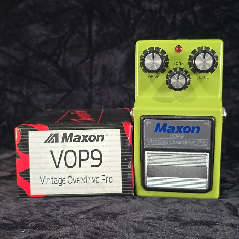 Maxon VOP9 Vintage Overdrive Pro 2010s - Green | Reverb