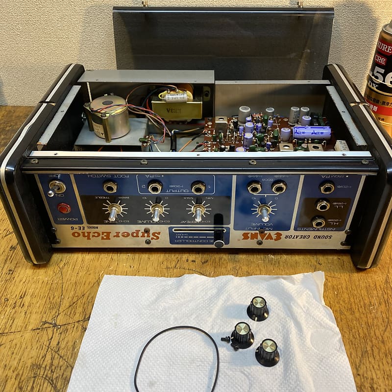 Amazing Evans EE-6 Super Echo- tape delay. Slide that mode Amazing Evans EE-6 Super Echo- tape delay. Slide that mode