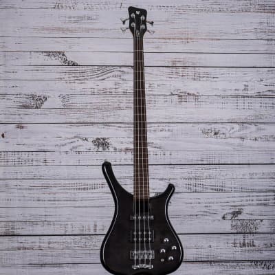 Warwick RockBass Infinity Bass Guitar | 4 String | Nirvana Black Transparent image 3
