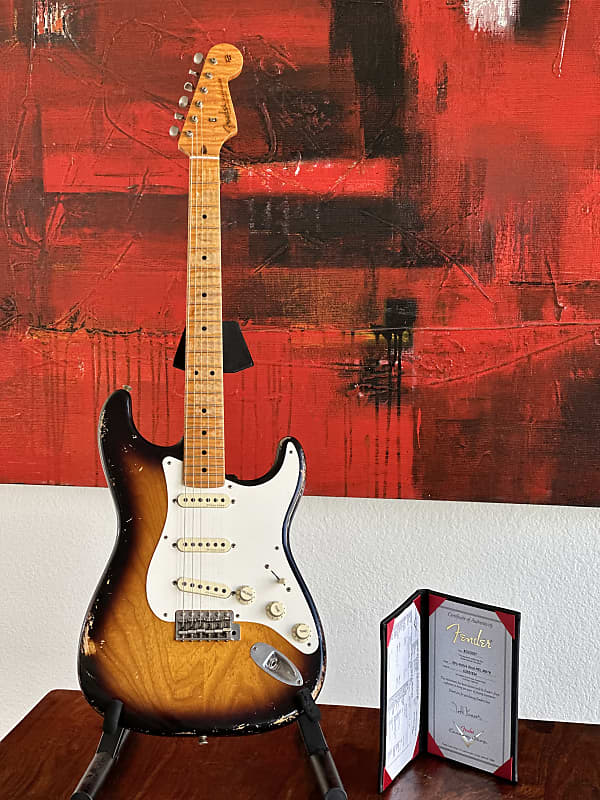 Fender Masterbuilt Todd Krause Clapton '50s Reissue Stratocaster Relic image 1