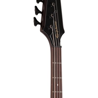Epiphone Thunderbird IV Electric Bass Guitar Vintage Sunburst image 4