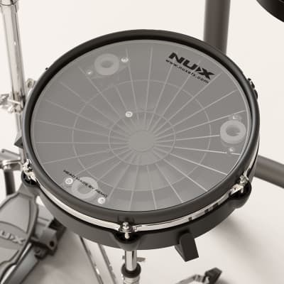 Newest! Nux DM8 all Mesh head digital drum 9 Pieces Electronic Drum Kit image 12