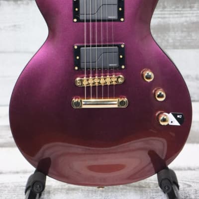 ESP LTD EC-1000 Electric Guitar - Gold Andromeda - Open-Box Display - MINT image 1
