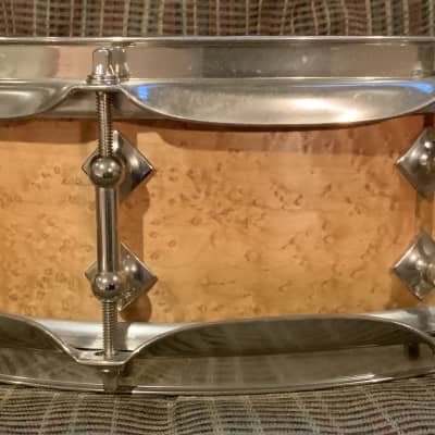 Craviotto 4x14 Birdseye Maple snare drum. From Craviotto’s collection 2004 image 5