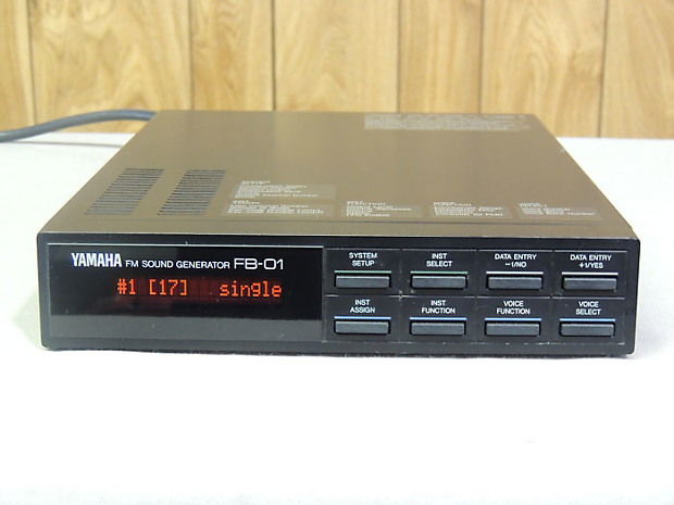YAMAHA ヤマハ FMサウンドジェネレーター FB-01 Yamaha FB-01 FM Sound Generator | Reverb