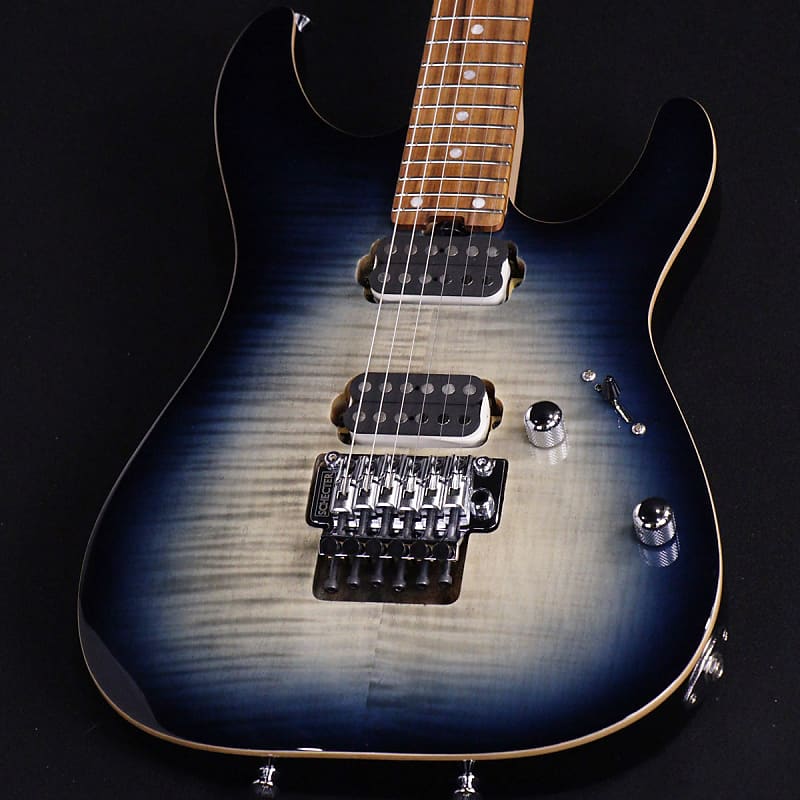 SCHCTER NV-IV-24-FM-MH-W White Blue Black Sunburst (S/N:S1907069) [01/10]