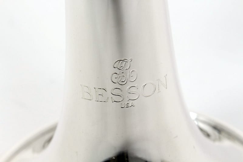 BESSON Trumpet BE712-2-0 Silver plated finish [SN 833075] [05/17]