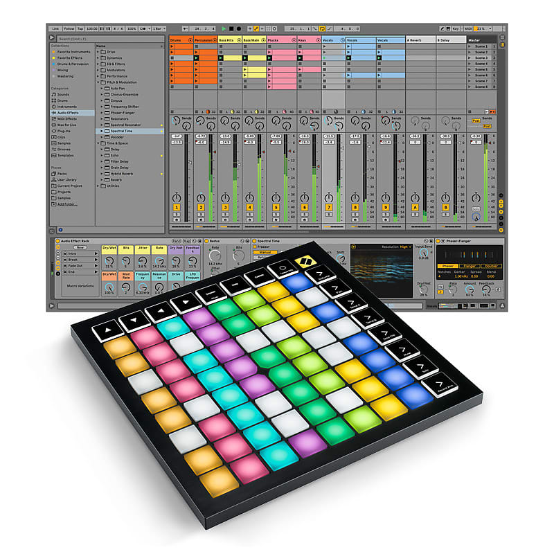 Ableton Live 11 Standard with Novation Launchpad X Bundle image 1