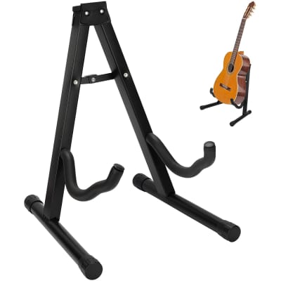 Trépied noire verticale double Guitar Stand, - Chine Guitar Stand