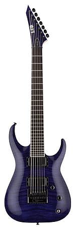 ESP LTD Brian Head Welch SH7 Evertune Electric Guitar See Thru Purple image 1
