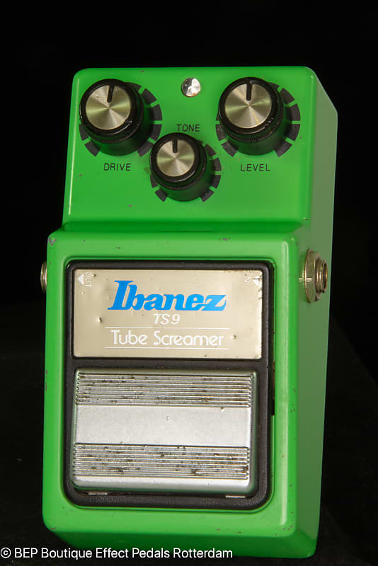 Ibanez TS-9 Tube Screamer 1981 Japan s/n 128071 Black Label