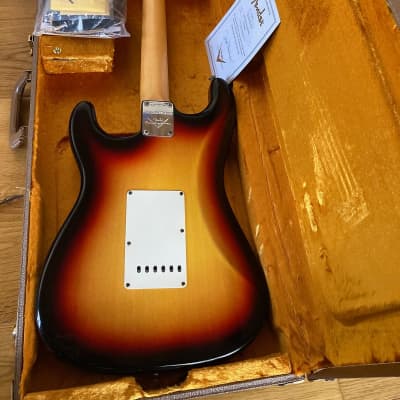 Fender Custom Shop Masterbuilt Stratocaster 1960 Yuriy Shishkov Brazilian Rosewood Limited Edition image 5