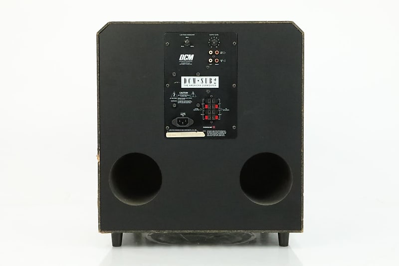 Dcm 2024 powered subwoofer