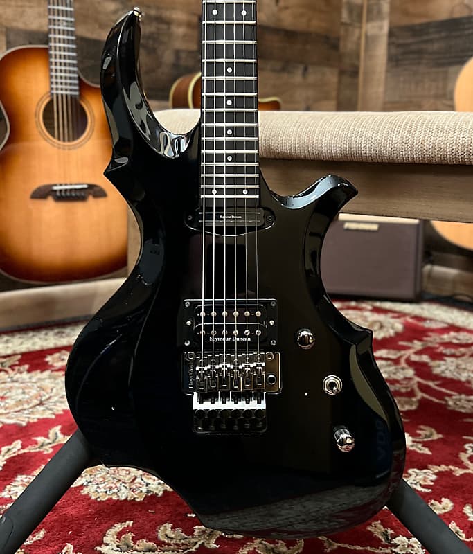 ESP Antelope w/ Original Deluxe Gig Bag - K Serial Number, MIJ, Made in  Japan, Stainless Steel Frets, Seymour Duncan, Floyd Rose, Gotoh Tuners,  Ebony ...