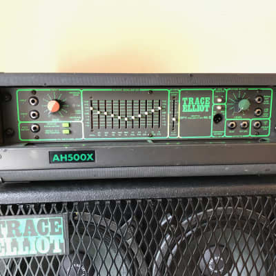 Trace Elliot AH500X Bass Amp with Trace Elliot 4x10 and 1x15 | Reverb