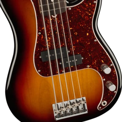 Fender American Professional II Precision Bass V. Rosewood Fingerboard, 3-Color Sunburst image 2