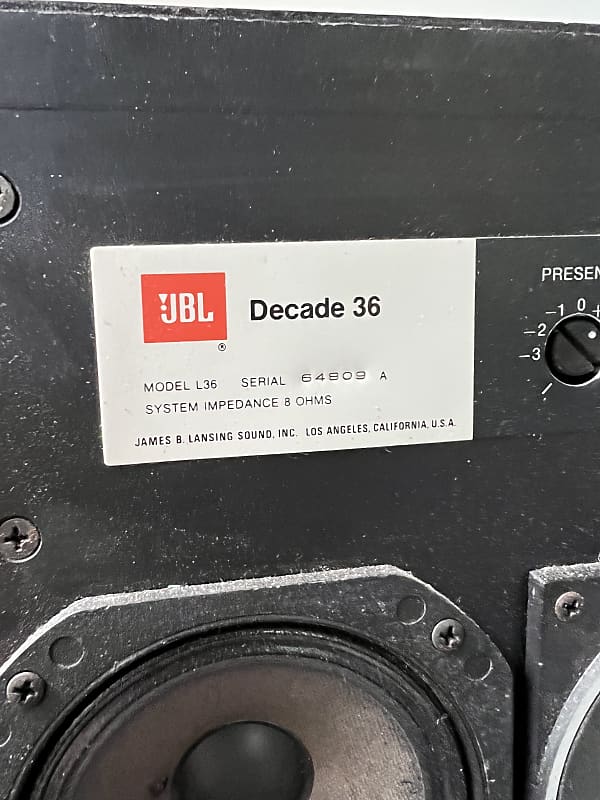 JBL L36 Decade Oak Vintage Speakers | Reverb JBL L36 Decade Oak Vintage Speakers | Reverb