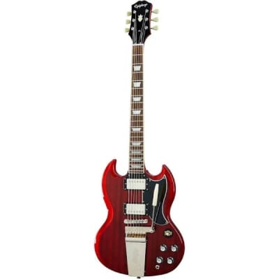 Epiphone SG Standard 61 Maestro Vibrola Electric Guitar in Vintage Cherry image 1