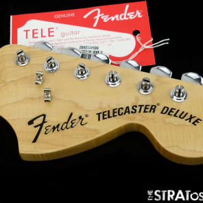 Fender Chris Shiflett DELUXE Telecaster NECK and TUNERS Tele Rosewood 12" Radius image 1