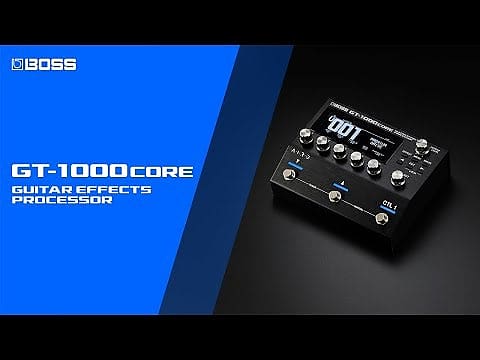 ギター BOSS GT-1000CORE GuitarEffectsProcessor Amazon.com: Boss GT-1000CORE Guitar Effects Processor Bundle