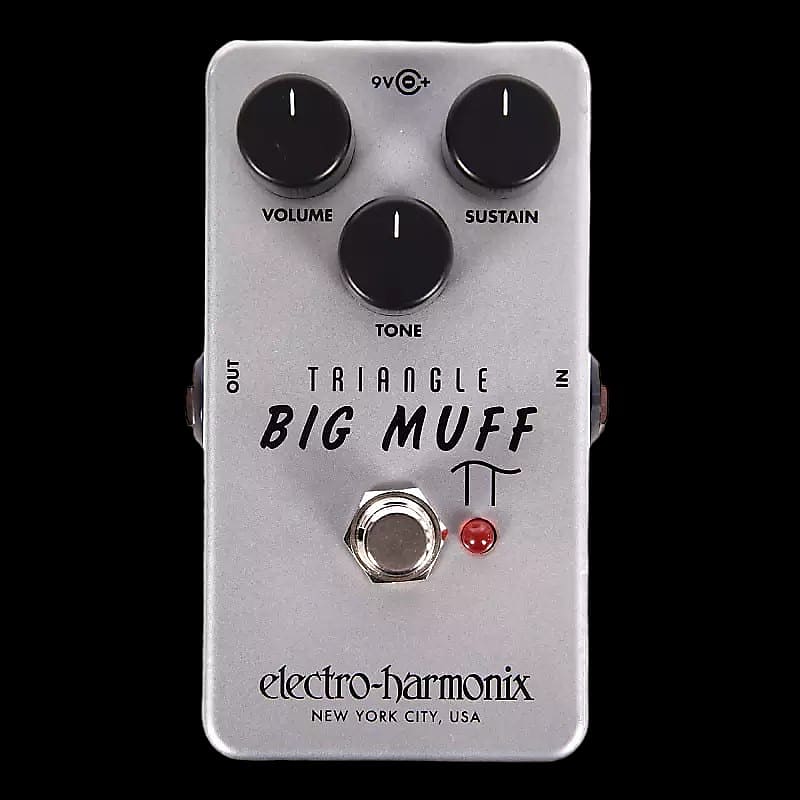 ElectroHarmonix Triangle Big Muff Reissued Fuzz Pedal Reverb