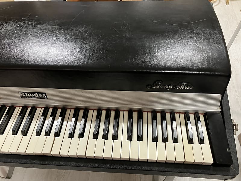 mintjams2018さま専用　フェンダーローズ／MARK1 Suitcase Rhodes MK1 Suitcase 73-Key Electric Piano 1978 - Black Rounded Top