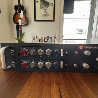 AMS Neve 1073 Classic Pair in Vintage King Powered Rack image 1