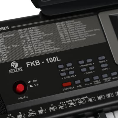 Fazley FKB-100L Starter Pack Keyboard + Stand image 4