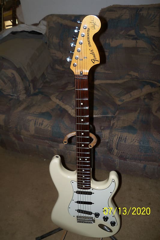 Fender Ritchie Blackmore Artist series Signature Stratocaster MIJ Olympic White image 1