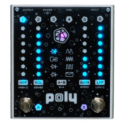 Reverb.com listing, price, conditions, and images for poly-effects-josh-smith-flat-v