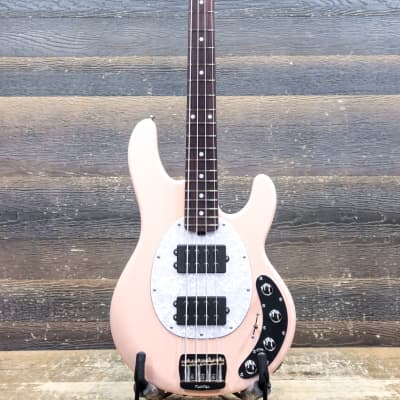 Ernie Ball Music Man StingRay Special HH Pueblo Pink 4-String Electric Bass w/Case image 2