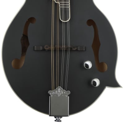 Luna Moonbird F-Style Acoustic-electric Mandolin - Black Satin for sale