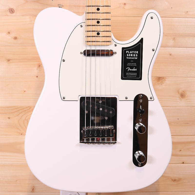 Fender Player Telecaster - Maple Fingerboard, Polar White | Reverb