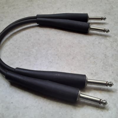 Accusonic+ 1 patch cables (pair) - *Heavy Duty* image 2