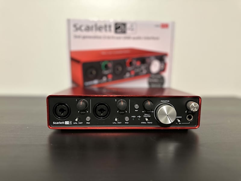 Focusrite Scarlett 2i4 2nd Gen USB Audio Interface 2016 - 2018