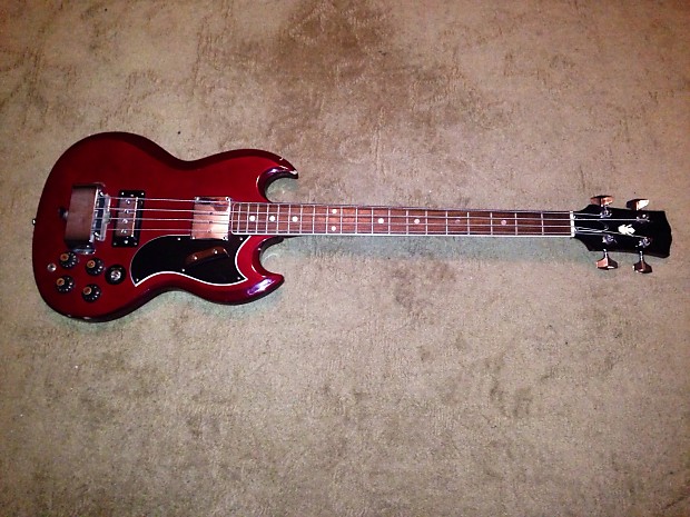 No name Vintage 1970's Ebo copy bass guitar made in japan