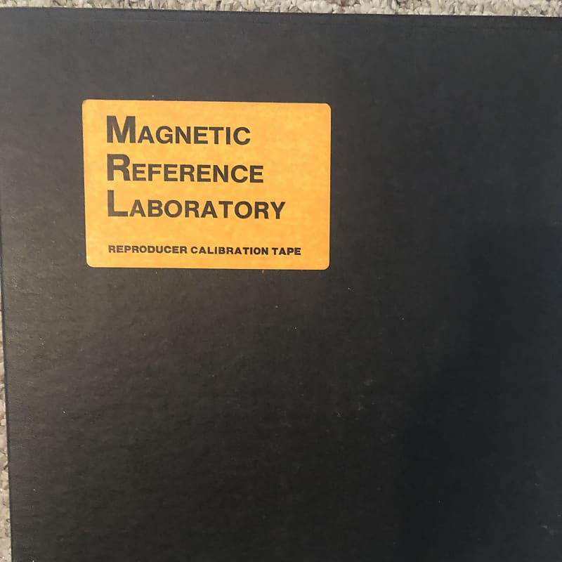 Reference Laboratory Reproducer Calibration Tape Reverb
