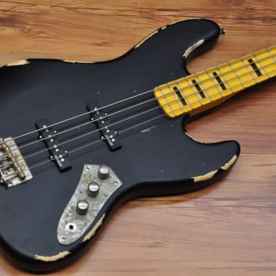 Vintage VJ74 Icon Bass - Distressed Black image 1