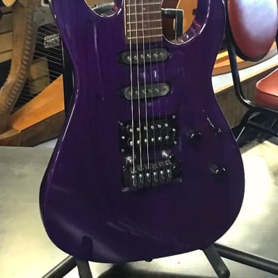 90's Early body ESP Mirage- Transparent Purple for sale