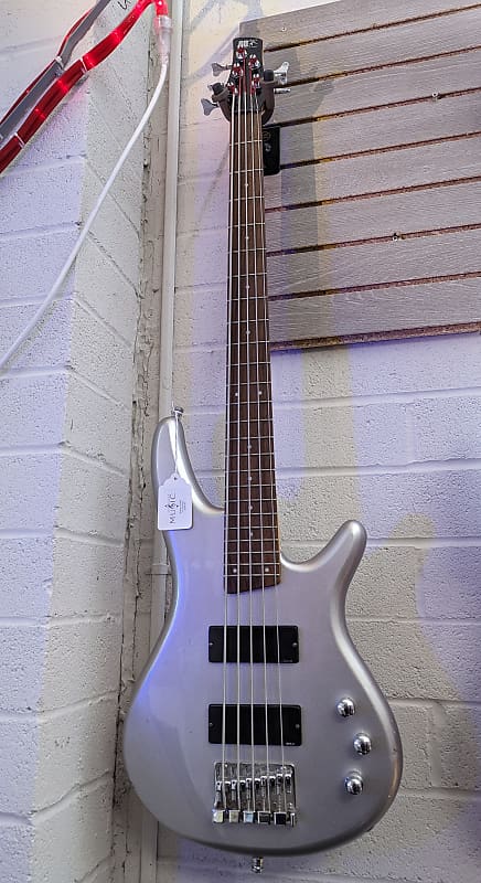 Ibanez SR305 5-String Bass Guitar - Silver | Reverb