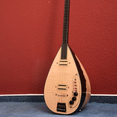 Ragup Usta electric Saz Baglama – Vintage 1970s turkish folk instrument guitar Project image 3