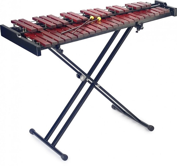 Stagg Xyloset 37 3 Octave Xylophone with with Mallets and Stand Bild 1