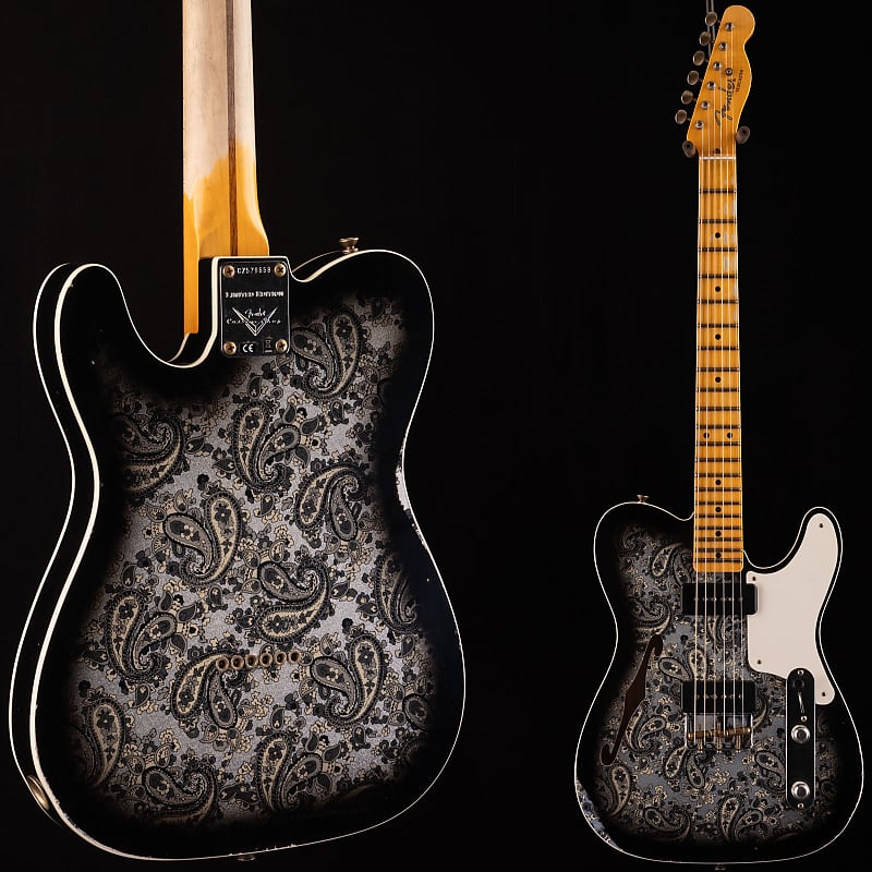 Fender Custom Shop LTD Dual P-90 Telecaster Relic Aged Black Fender Custom Shop LTD Dual P-90 Telecaster Relic Aged Black