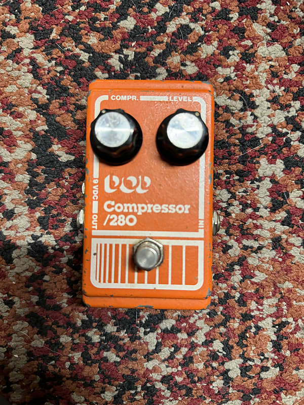 DOD 280 Compressor 1980s - Orange image 1