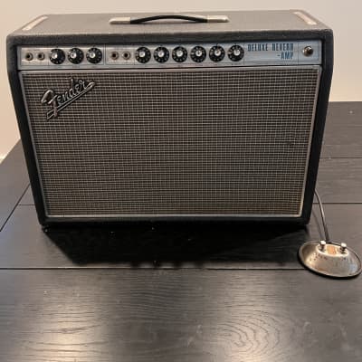 1969-1970 Fender Deluxe Reverb Silverface | Reverb