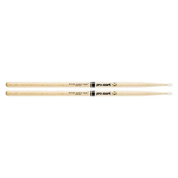 Promark Japanese White Oak Nylon Tip 7A Drum Sticks image 1