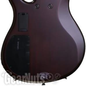 Yamaha TRBX505 5-string Bass Guitar - Translucent Brown image 3