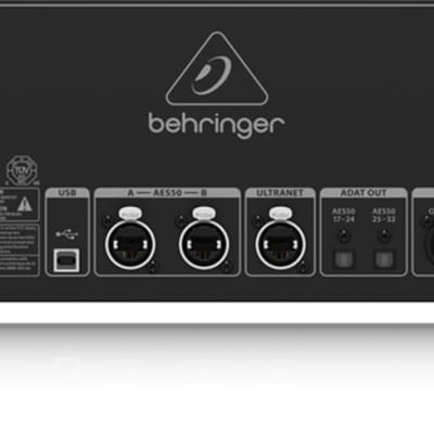 Behringer S32 Remote-Controllable Midas Preamps, With Networking SuperMAC Technology image 4