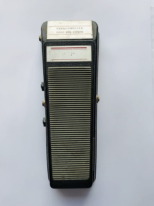 Schaller Fusschweller F121 ボリュームペダル Schaller Electronics Fuschweller F 121 Volume Pedal For